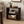 Small Wooden Bookshelf – Dark Walnut Stackable Storage Shelf