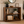 Wooden Console Table – Early American Entryway Storage Shelf