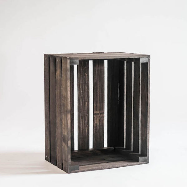 Rustic Wood Crate Vintage Stained