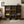 Rustic Wooden 9-Crate Storage Shelf | Farmhouse Organizer & Display