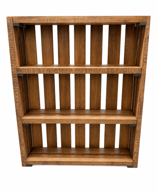 Wooden Wall Shelf – Early American Rustic Farmhouse Display Shelf