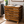 Oversized Rolling Wooden Crate with Casters – Rustic Storage Bin