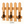 Rustic Wooden Picket Coat Rack – Wall Mounted Farmhouse Hooks (8 Colors)