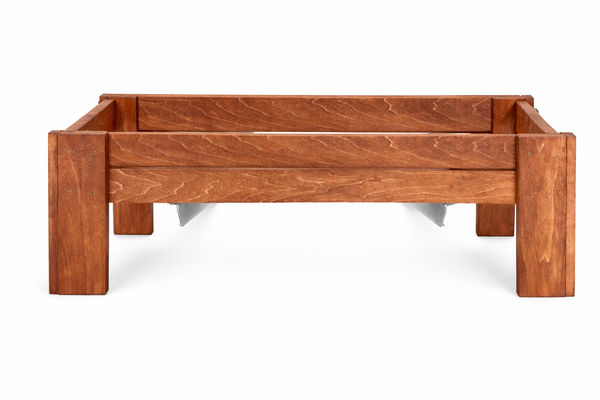 Wooden Buffet Stand Set for Chafing Pans, Farmhouse Serving Risers, Catering Food Display, Set of 2