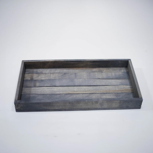 Small Antique Gray Serving Tray
