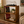 Wooden Turntable Stand with Vinyl Record Storage – Early American Record Player Stand