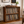 Wooden Turntable Stand with Vinyl Record Storage – Early American Record Player Stand