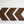 Rustic dark walnut wood chevron arrows, farmhouse wall decor set of 3