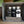 Gray wooden slat end storage crate perfect for rustic home decor