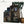 Medium 3-tier wooden stand for record player with storage shelves for albums