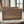 Rustic farmhouse wooden crate with slat ends, medium brown stain