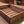 Medium brown wooden serving tray with rustic design, farmhouse décor and versatile home organizer.