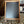 Rustic tabletop easel with chalkboard and handwritten message